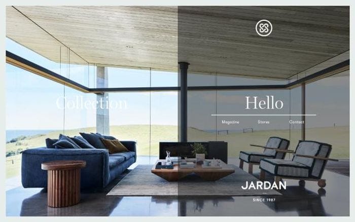 Jardan website preview