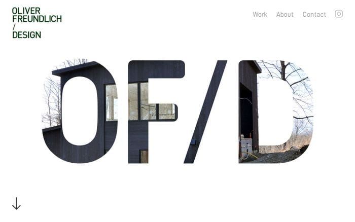 Oliver Freundlich website preview