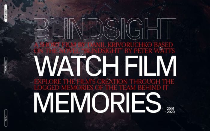 Blindsight website preview