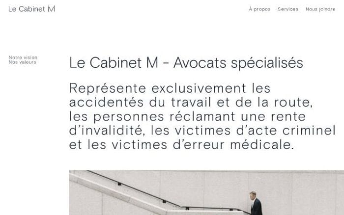 Lecabinetm website preview