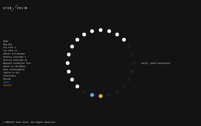 Stenvalin website preview