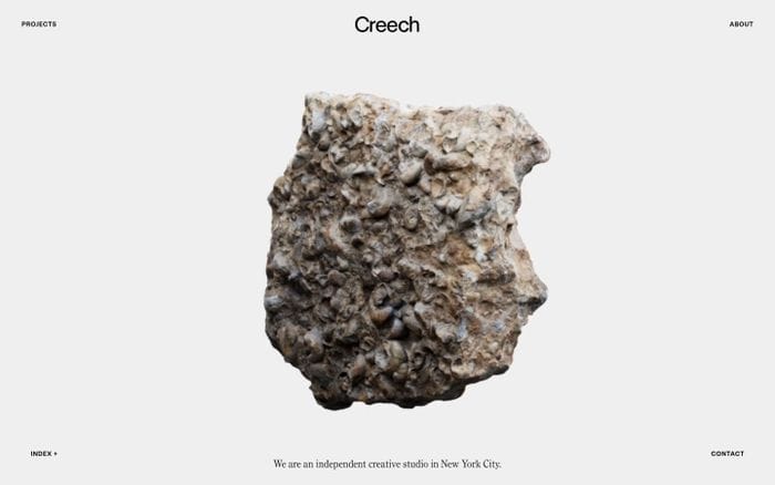 Creech website preview