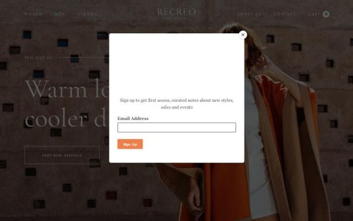 Recreosanmiguel website preview