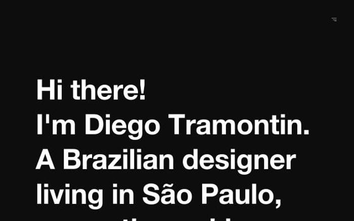 Tramont website preview