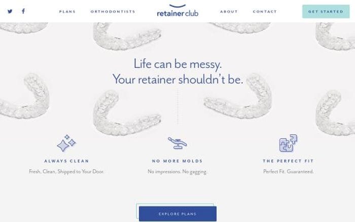 Retainerclub website preview