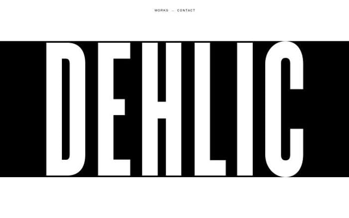 Dehlic website preview