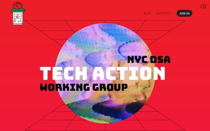 Techaction website preview