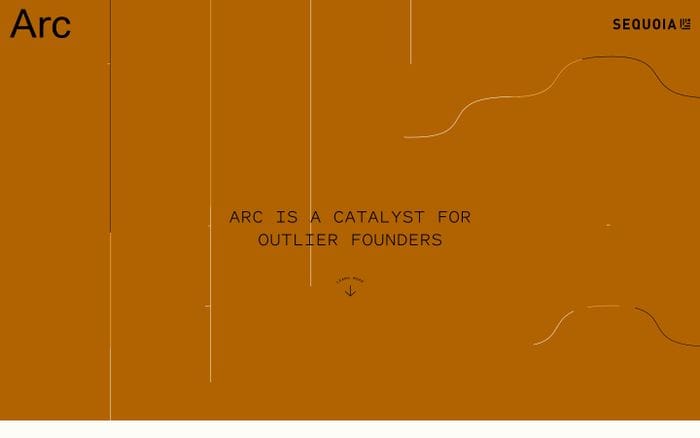 Sequoia Arc website preview