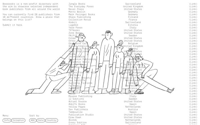 Booooooks website preview