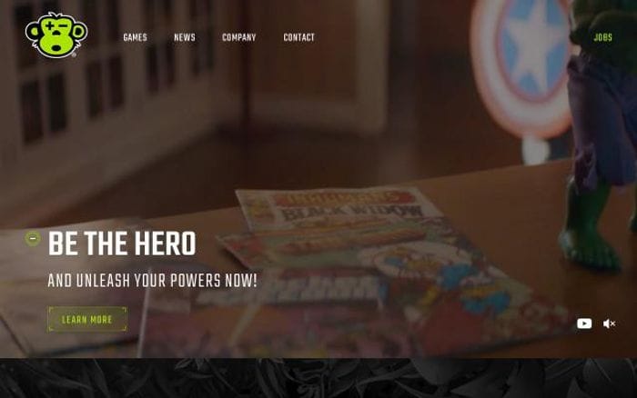 Sanzaru website preview