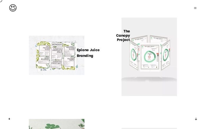 Maia Benaim – graphic design website preview