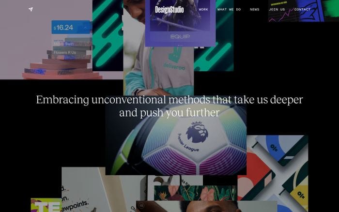 DesignStudio website preview