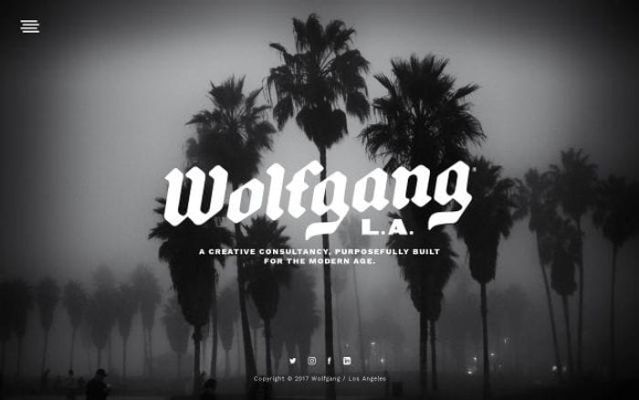 Wolfgangla website preview