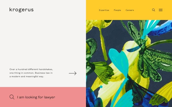Krogerus website preview