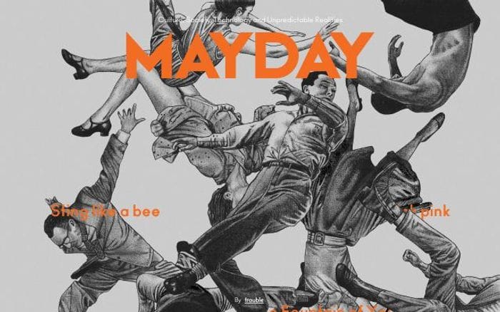 Maydaymag website preview