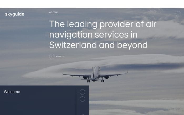Skyguide website preview