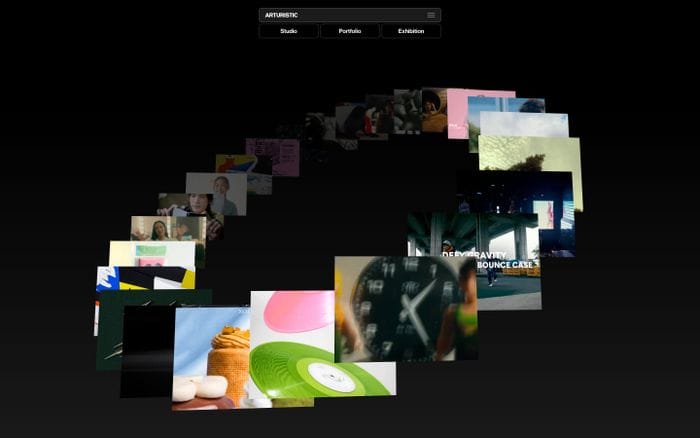 Arturistic website preview