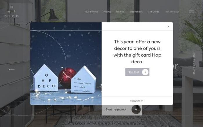 Hopdeco website preview
