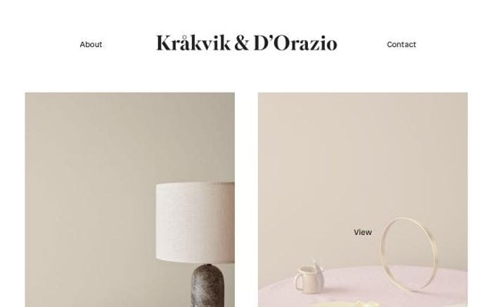 Krakvikdorazio website preview