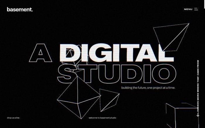 Basement.studio website preview