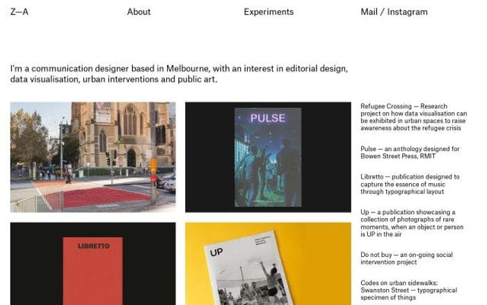 Zenobiaahmed website preview