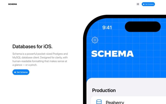 Schema website preview