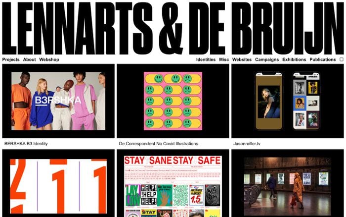 Studio Lennarts & de Bruijn website preview