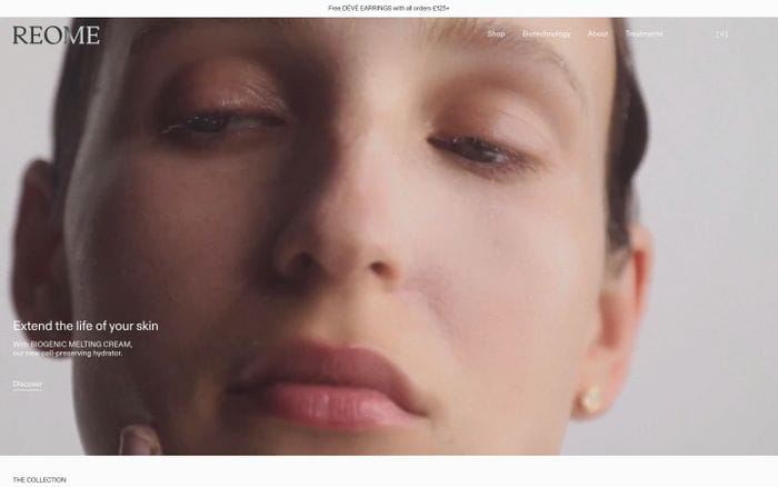 Reome website preview