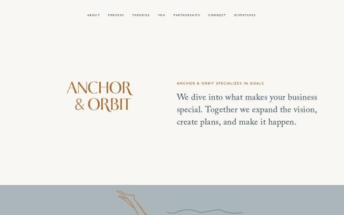 Anchorandorbit website preview