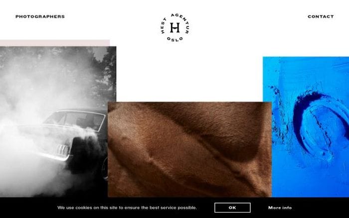 Hestagentur website preview