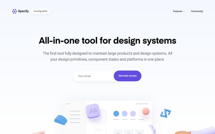 Specify — All-in-one tool for design systems website preview