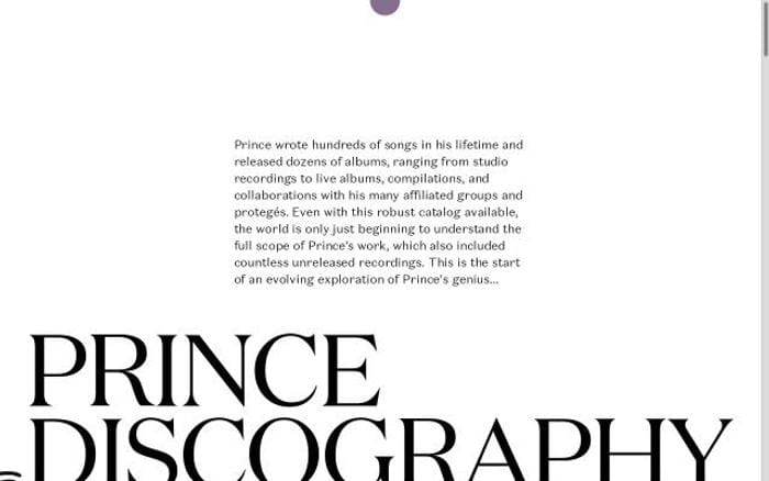Princeestate website preview