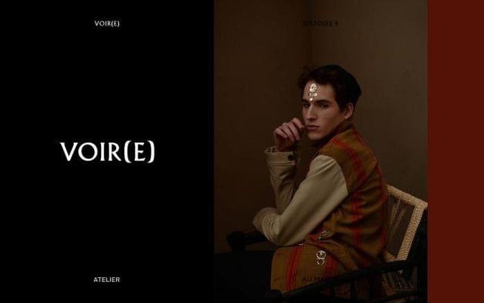 Ateliervoire website preview