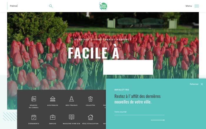 Saint-Charles-Borromée website preview