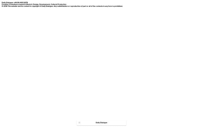 Daily Dialogue website preview