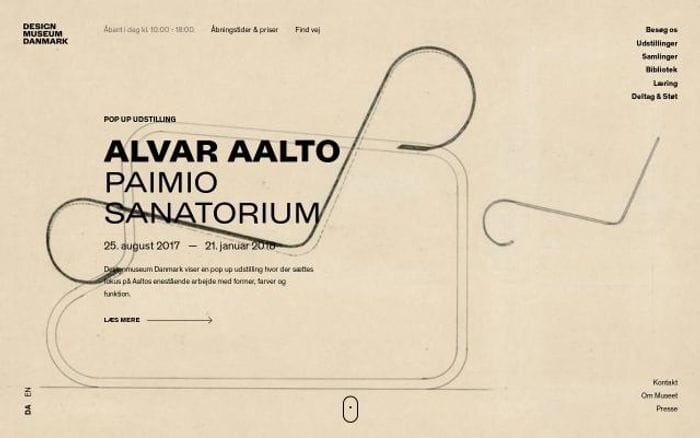 Designmuseum website preview