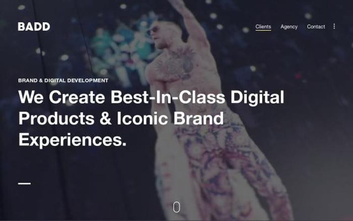 Baddmedia website preview