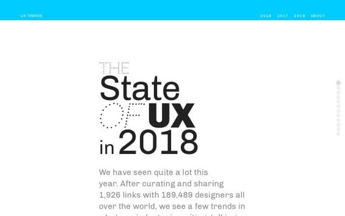Trends website preview