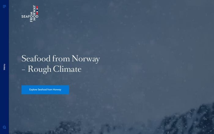Seafood from Norway | Seafood from Norway website preview