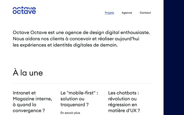 Octave Octave website preview