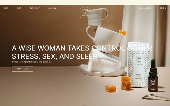 House of Wise Co. website preview