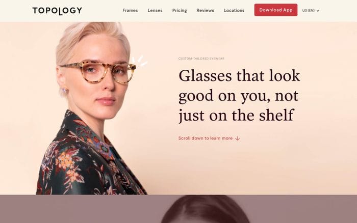 Topology website preview