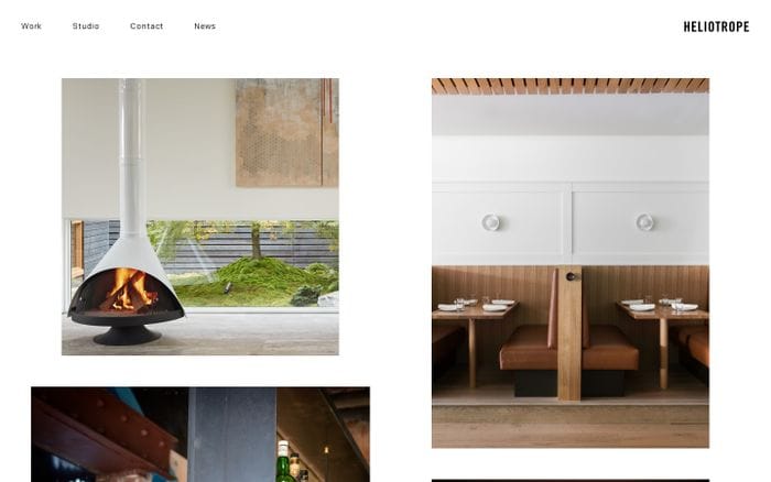 Heliotrope | Home website preview