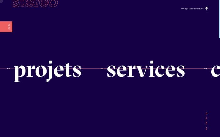 Stereo website preview