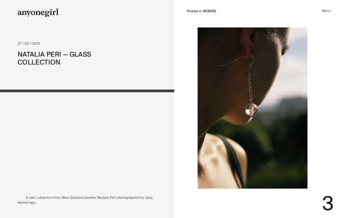 Anyonegirl website preview