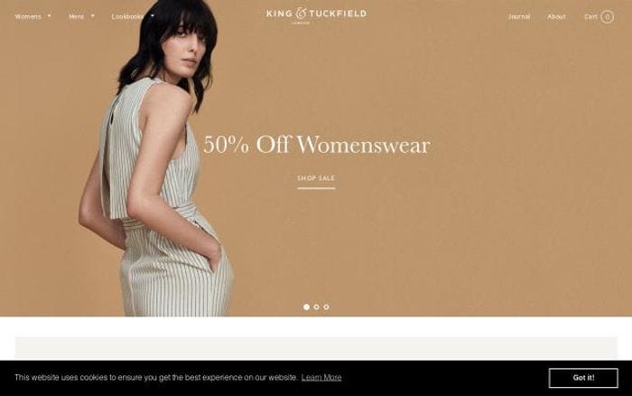 Kingandtuckfield website preview