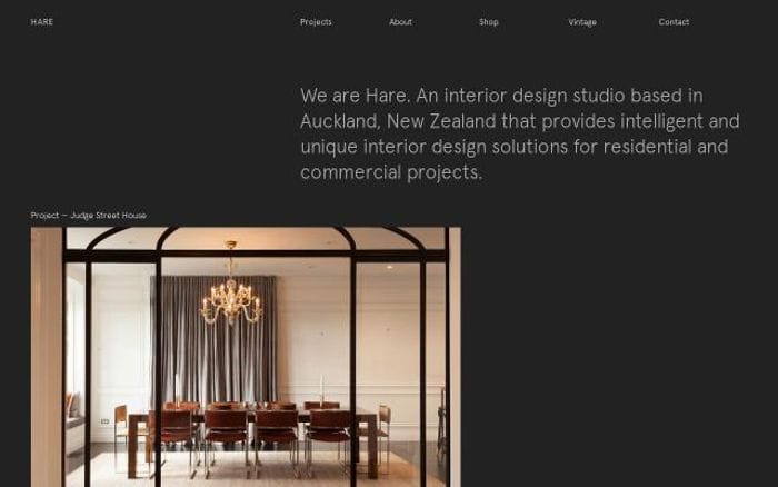 Wearehare website preview