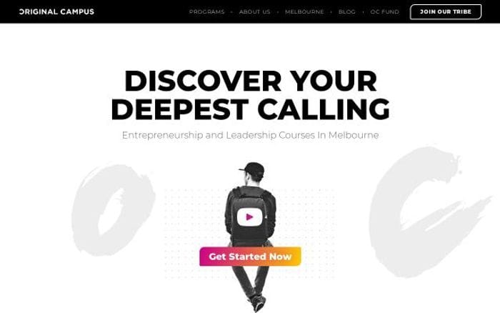 Originalcampus website preview