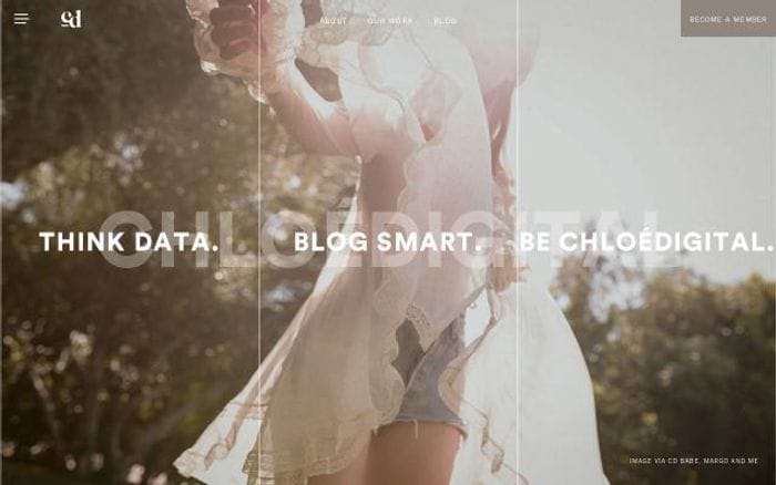 Chloedigital website preview