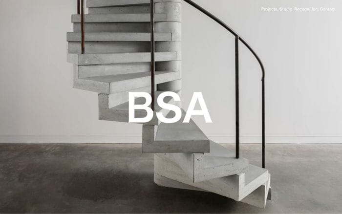 Brad Swartz Architects website preview